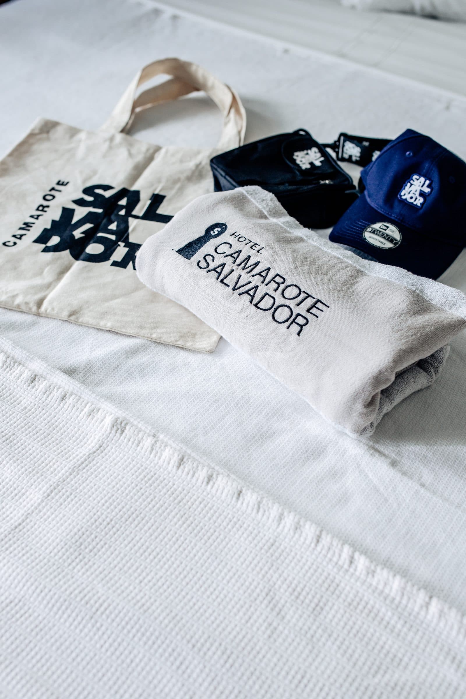 Welcome kit do Hotel Camarote Salvador